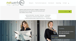 Desktop Screenshot of netwerkbelgium.com